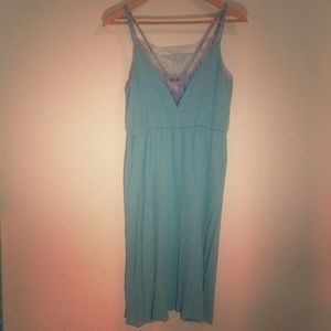 Deep V Dress
